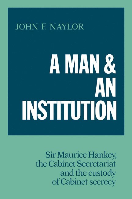 A Man and an Institution 1