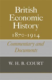 bokomslag British Economic History 1870-1914