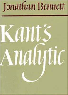Kant's Analytic 1