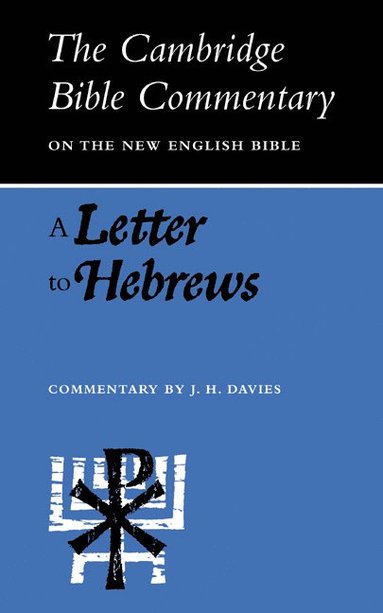 bokomslag A Letter to Hebrews