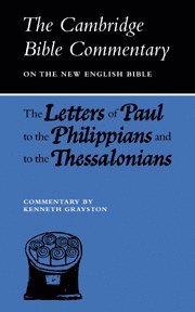 bokomslag Letters of Paul to the Philippians and to the Thessalonians