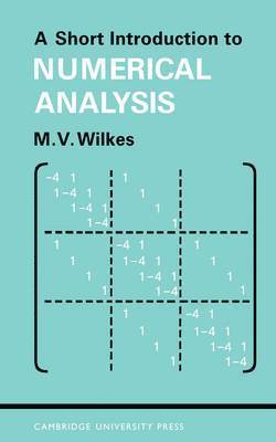 A Short Introduction to Numerical Analysis 1