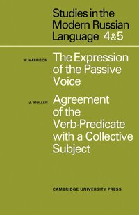 bokomslag Studies in the Modern Russian Language