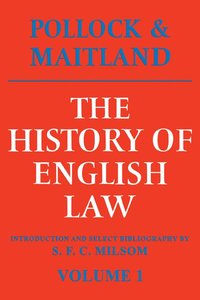bokomslag The History of English Law: Volume 1