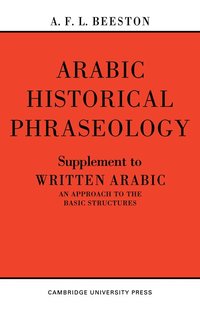 bokomslag Arabic Historical Phraseology
