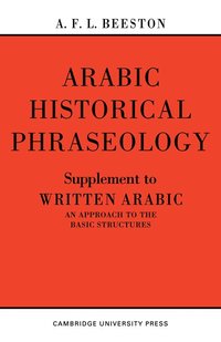 bokomslag Arabic Historical Phraseology