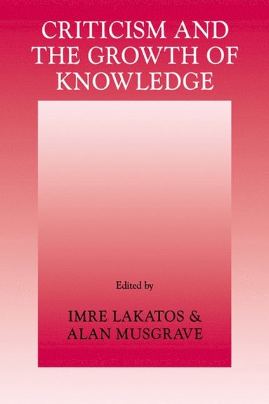 bokomslag Criticism and the Growth of Knowledge