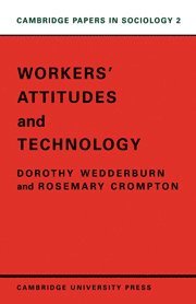 bokomslag Workers' Attitudes and Technology