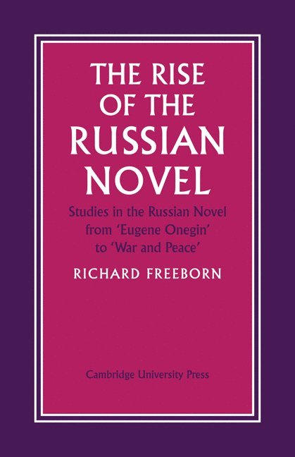 Rise of the Russian Novel 1