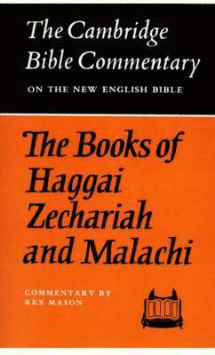 bokomslag The Books of Haggai, Zechariah and Malachi