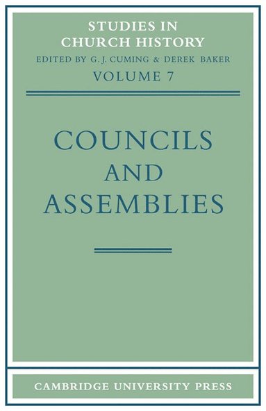 bokomslag Councils and Assemblies