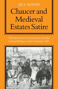 bokomslag Chaucer and Medieval Estates Satire