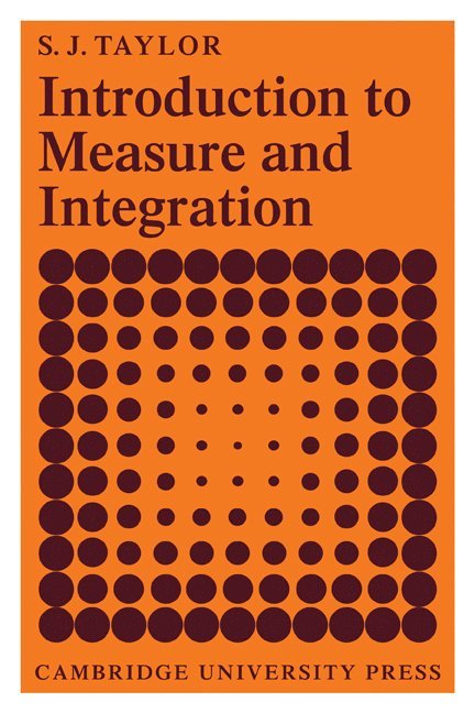 Introduction to Measure and Integration 1