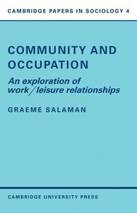 bokomslag Community and Occupation