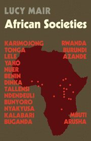 bokomslag African Societies