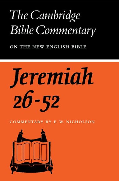 Ernest W. Nicholson - The Book of the Prophet Jeremiah, Chapters 26-52, Häftad
