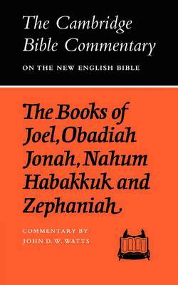 John D. W. Watts - The Books of Joel, Obadiah, Jonah, Nahum, Habakkuk and Zephaniah, Häftad