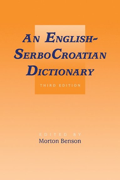 bokomslag English-SerboCroatian Dictionary