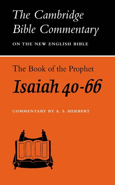 The Book of the Prophet Isaiah, Chapters 40-66 1