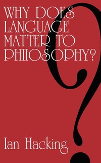 bokomslag Why Does Language Matter to Philosophy?