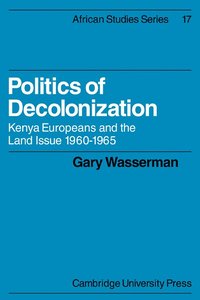bokomslag Politics of Decolonization