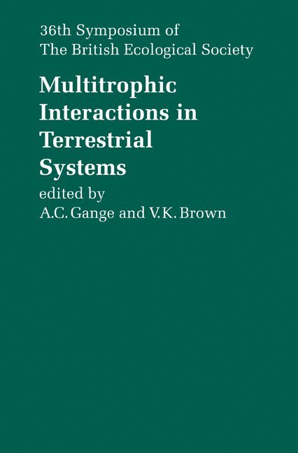 Multitrophic Interactions in Terrestrial Systems 1