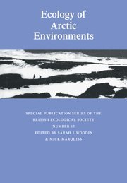 Sarah J. Woodin, Mick Marquiss, Sarah J. (University of Aberdeen) Woodin, Woodin Sarah J. - Ecology of Arctic Environments, Häftad