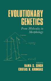 Rama S. Singh, Costas B. Krimbas - Evolutionary Genetics, Häftad