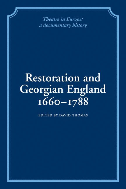 Restoration and Georgian England 1660-1788 1