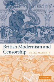 bokomslag British Modernism and Censorship