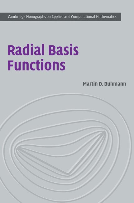 Germany) Buhmann, Martin D. (Justus-Liebig-Universitat Giessen, Martin D. Buhmann, M. D. Buhmann, Buhmann Martin D. - Radial Basis Functions, Häftad