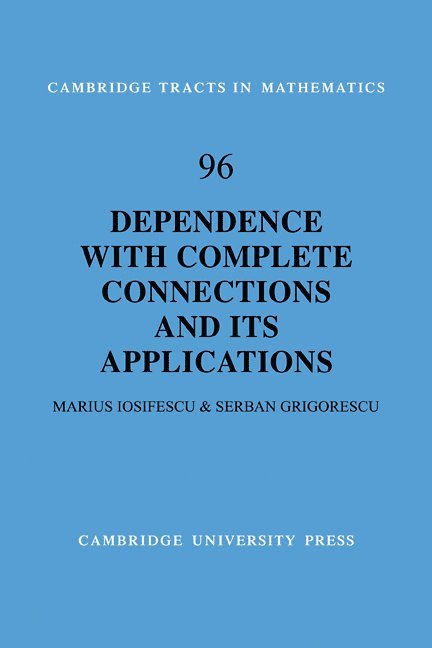 Dependence with Complete Connections and its Applications 1