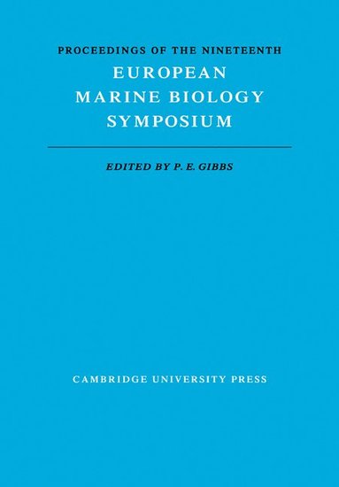 bokomslag Proceedings of the Nineteenth European Marine Biology Symposium