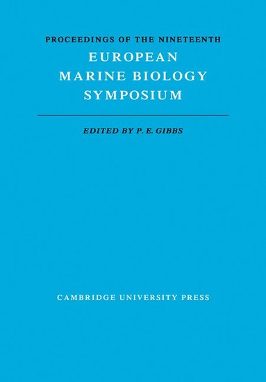 bokomslag Proceedings of the Nineteenth European Marine Biology Symposium