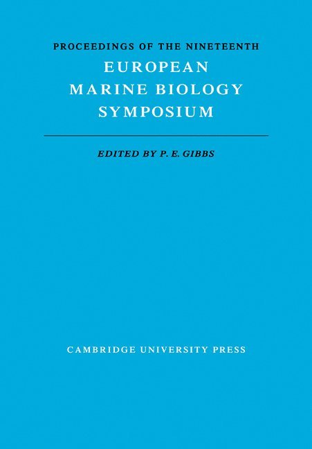 Proceedings of the Nineteenth European Marine Biology Symposium 1