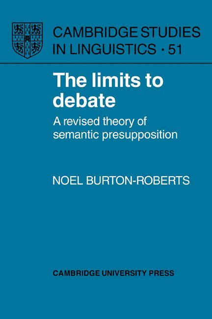 The Limits to Debate 1