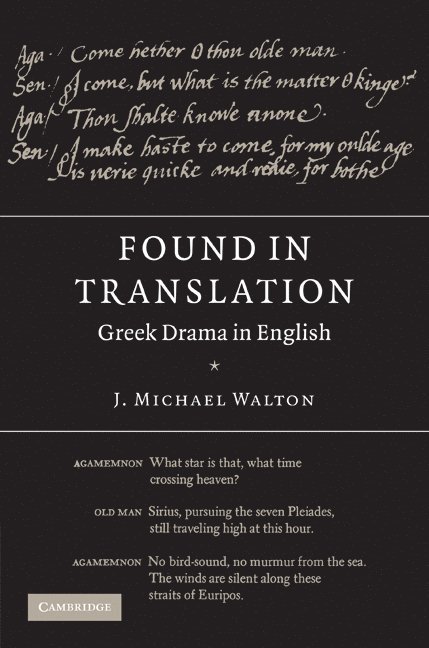 J. Michael Walton, J. Michael (University of Hull) Walton - Found in Translation, Häftad
