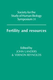 John Landers, Vernon Reynolds - Fertility and Resources, Häftad
