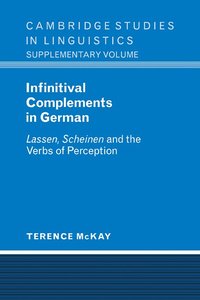 bokomslag Infinitival Complements in German