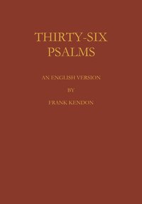 bokomslag Thirty Six Psalms