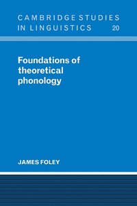 bokomslag Foundations of Theoretical Phonology