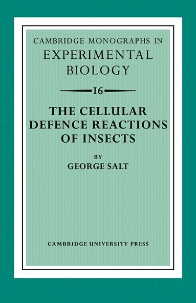 bokomslag The Cellular Defence Reactions of Insects