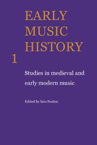 bokomslag Early Music History