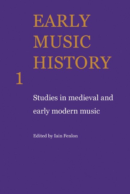 Early Music History 1