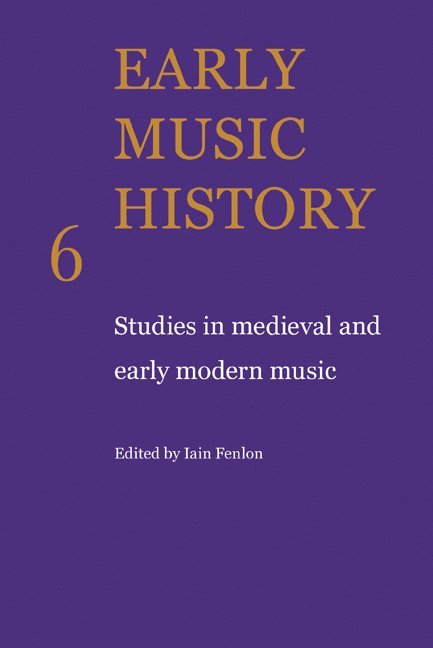 Early Music History 1