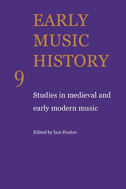 Early Music History 1