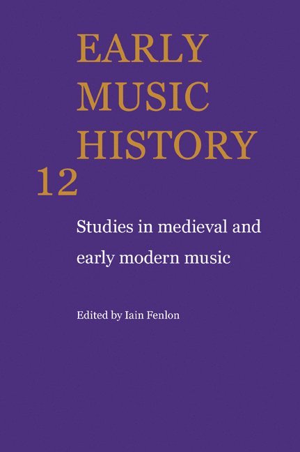 Early Music History 1