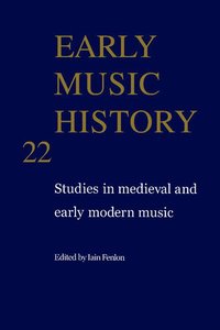 bokomslag Early Music History