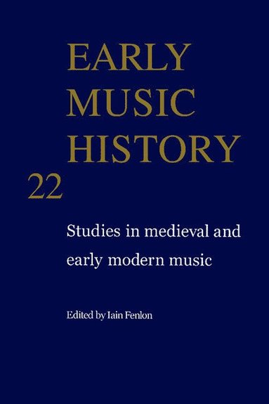 bokomslag Early Music History