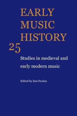 Iain Fenlon - Early Music History, Häftad